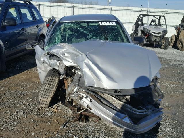 1G1AK58F587166448 - 2008 CHEVROLET COBALT LS SILVER photo 7