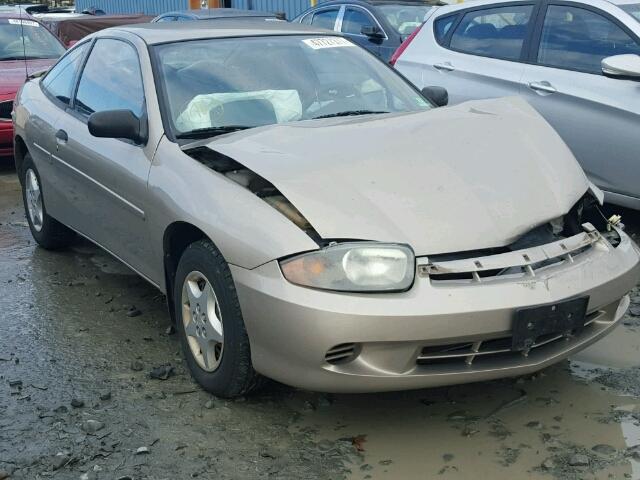 1G1JC12F237292984 - 2003 CHEVROLET CAVALIER BEIGE photo 1