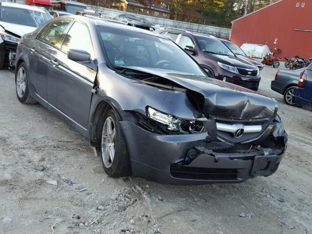 19UUA66255A038045 - 2005 ACURA TL GRAY photo 1