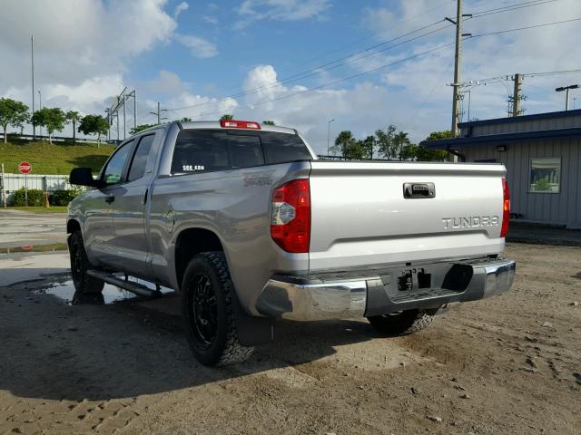 5TFRM5F19FX093979 - 2015 TOYOTA TUNDRA DOU GRAY photo 3