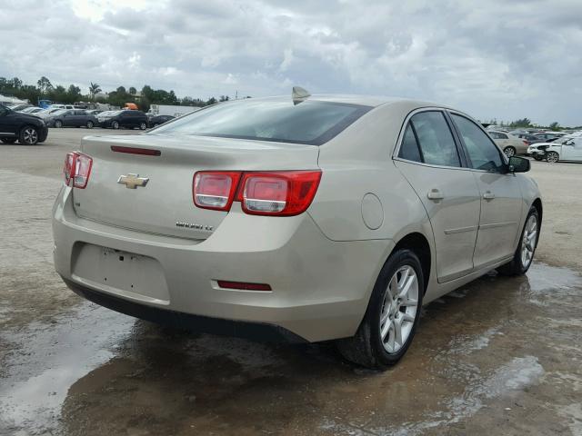 1G11C5SL1FF318367 - 2015 CHEVROLET MALIBU 1LT 金色 照片 4