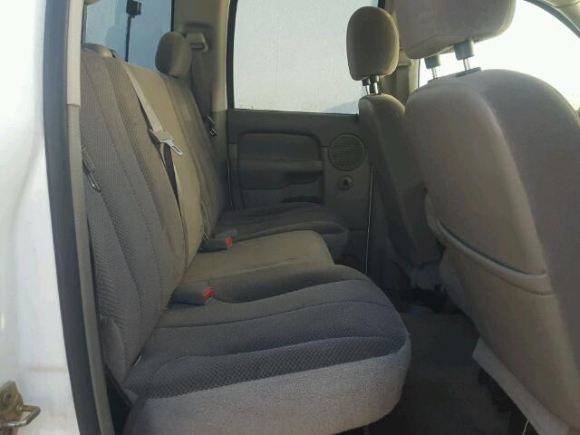 3D7KU28D74G213292 - 2004 DODGE RAM 2500 S WHITE photo 6