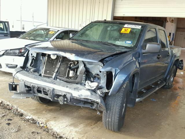 1GCDS136968291741 - 2006 CHEVROLET COLORADO BLUE photo 2