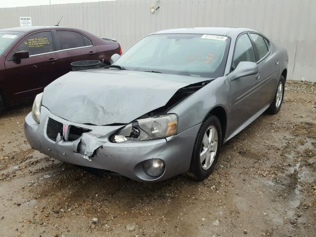 2G2WP552881182158 - 2008 PONTIAC GRAND PRIX GRAY photo 2