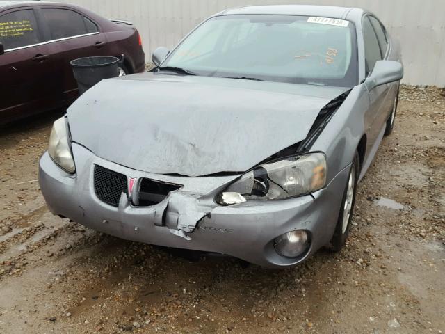 2G2WP552881182158 - 2008 PONTIAC GRAND PRIX GRAY photo 9