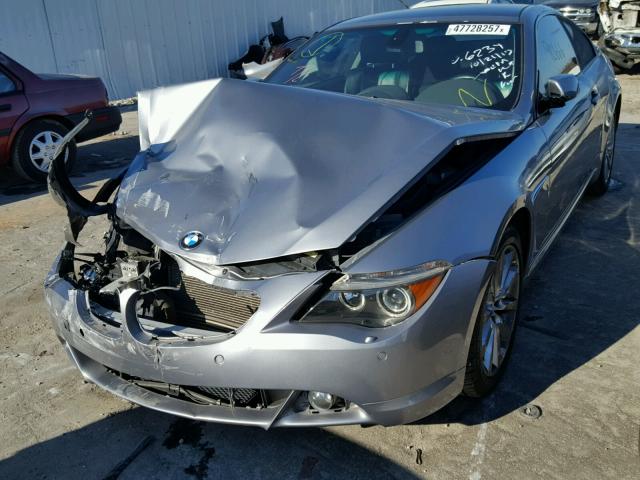 WBAEH73485B216239 - 2005 BMW 645 CI AUT Gümüş foto 2