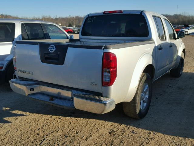 1N6AD0ER8CC436952 - 2012 NISSAN FRONTIER S SILVER photo 4