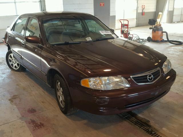 1YVGF22C315225592 - 2001 MAZDA 626 ES BURGUNDY photo 1