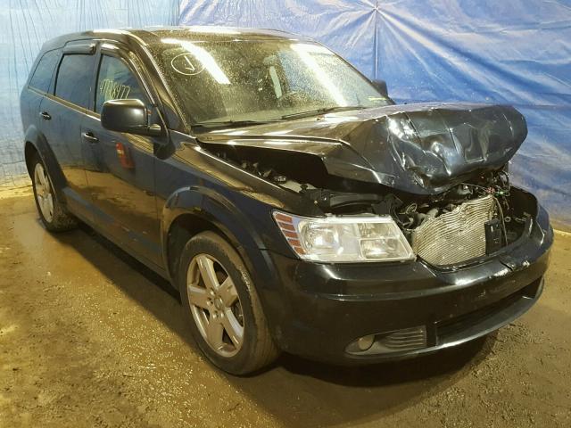 3D4GH57V59T606953 - 2009 DODGE JOURNEY SX BLACK photo 1