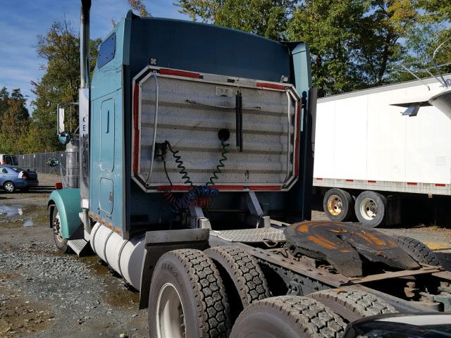 1XKWDR9X11J881410 - 2001 KENWORTH CONSTRUCTI BLUE photo 3