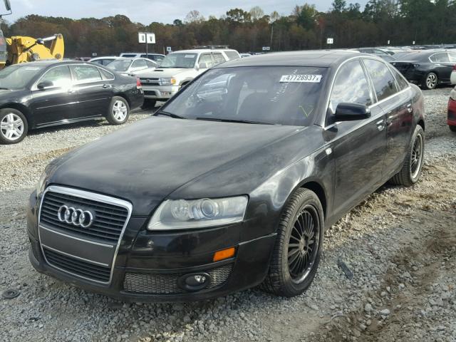 WAUDH74F77N048252 - 2007 AUDI A6 3.2 QUA BLACK photo 2