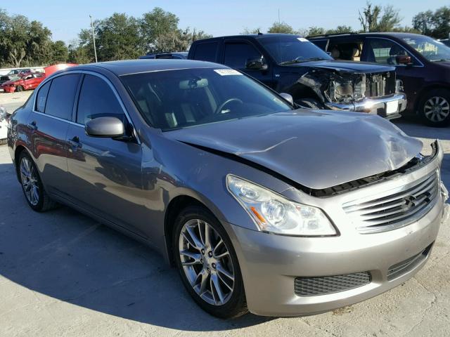 JNKBV61E98M226788 - 2008 INFINITI G35 SILVER photo 1