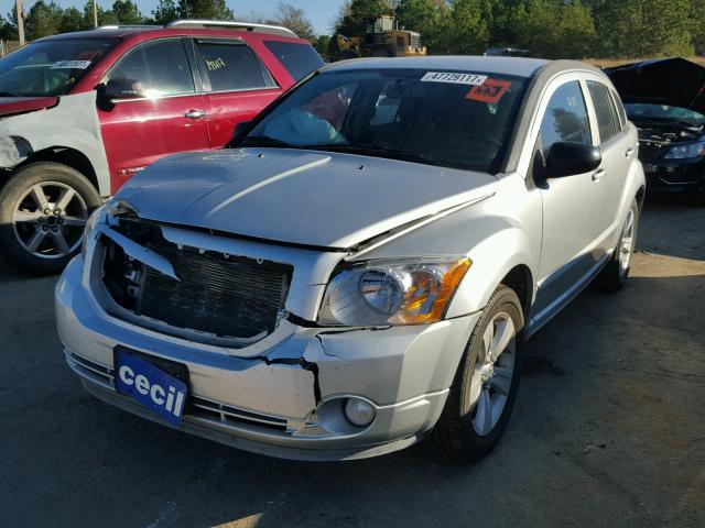 1B3CB3HA6BD246988 - 2011 DODGE CALIBER MA SILVER photo 2