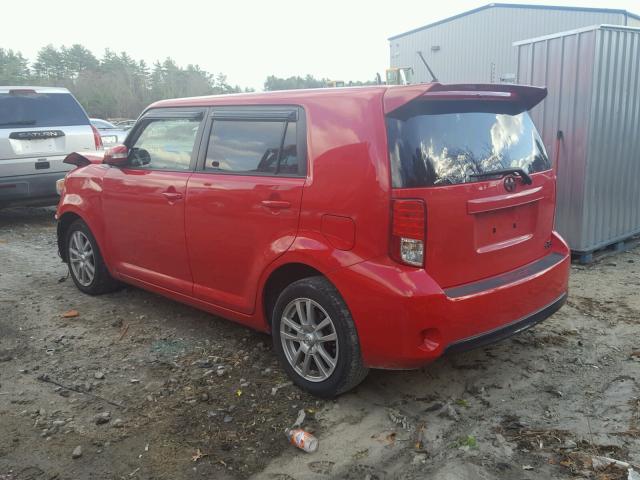 JTLZE4FE9FJ066749 - 2015 TOYOTA SCION XB Rojo foto 3