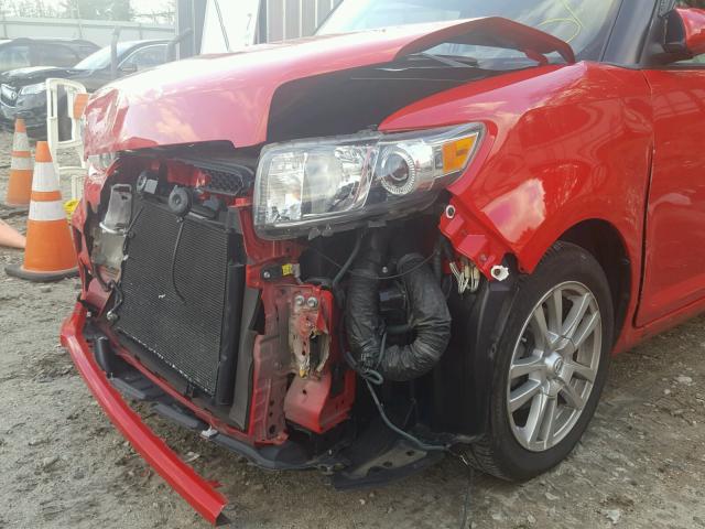 JTLZE4FE9FJ066749 - 2015 TOYOTA SCION XB RED photo 9