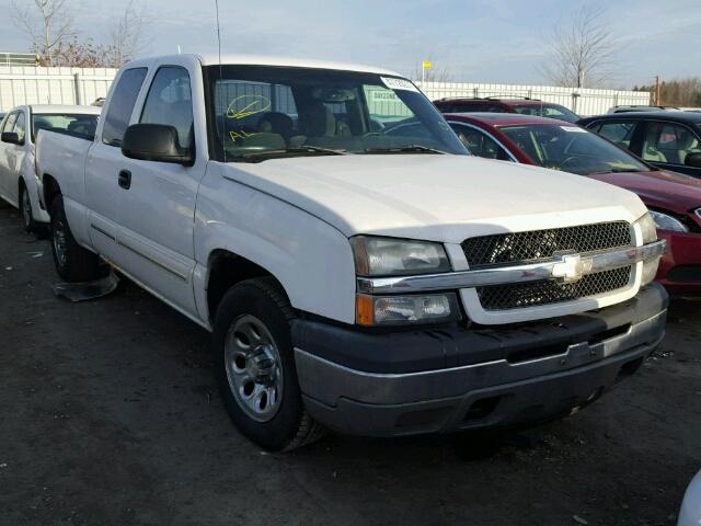 2GCEC19VX51257731 - 2005 CHEVROLET SILVERADO WHITE photo 1