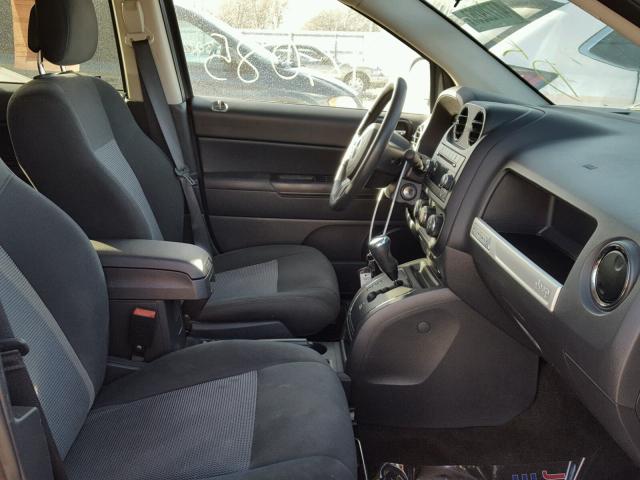 1C4NJDBBXFD240196 - 2015 JEEP COMPASS SP RED photo 5