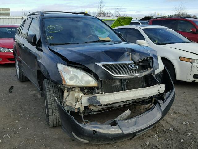 2T2HK31U18C073312 - 2008 LEXUS RX 350 BLACK photo 1