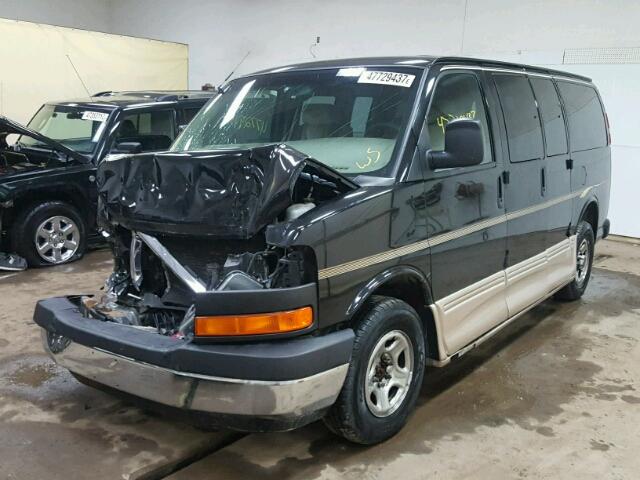 1GDFH15T631132766 - 2003 GMC SAVANA RV BLACK photo 2