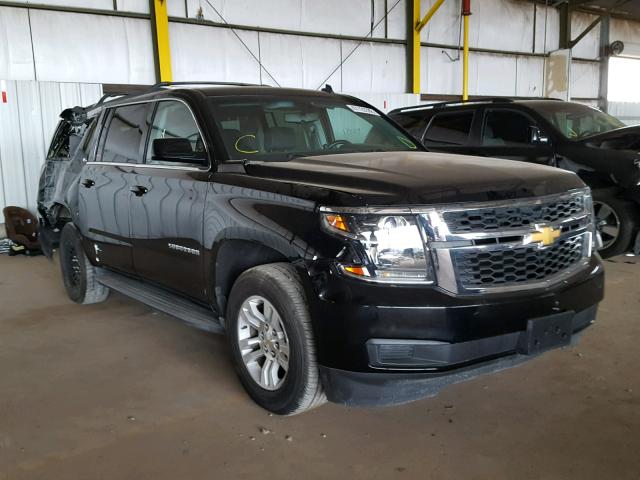 1GNSCHEC6FR243406 - 2015 CHEVROLET SUBURBAN C BLACK photo 1