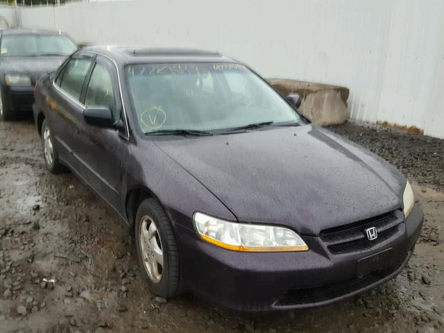 1HGCG5552XA042914 - 1999 HONDA ACCORD EX PURPLE photo 1