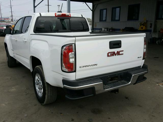 1GTG5CENXH1260658 - 2017 GMC CANYON SLE WHITE photo 3