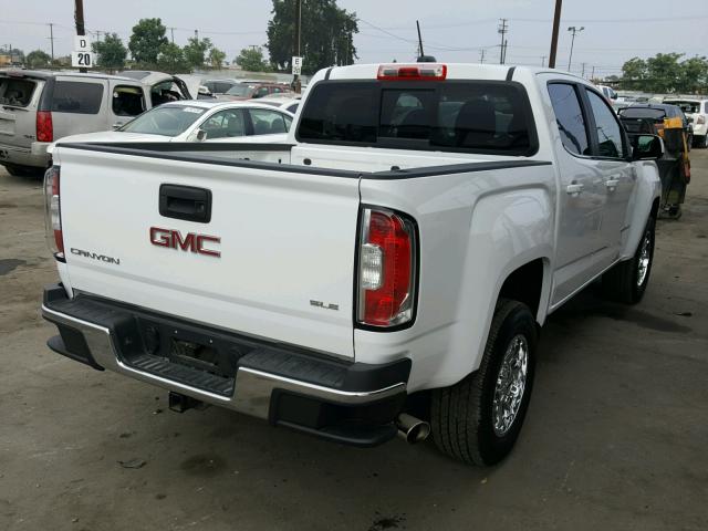 1GTG5CENXH1260658 - 2017 GMC CANYON SLE WHITE photo 4