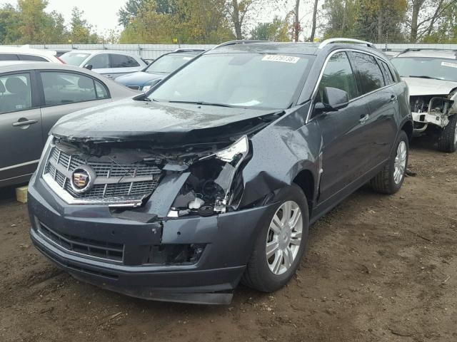 3GYFNDEY7AS611374 - 2010 CADILLAC SRX LUXURY GRAY photo 2