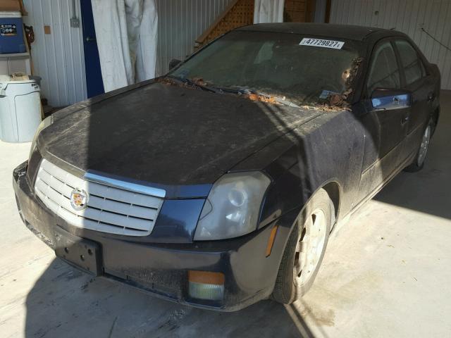 1G6DM57TX70194276 - 2007 CADILLAC CTS BLUE photo 2