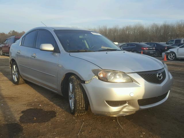 JM1BK12F461505178 - 2006 MAZDA 3 I SILVER photo 1