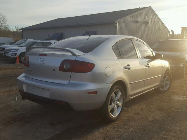 JM1BK12F461505178 - 2006 MAZDA 3 I SILVER photo 4