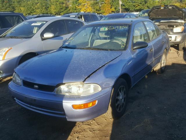 1Y1SK5280SZ027325 - 1995 GEO PRIZM LSI BLUE photo 2