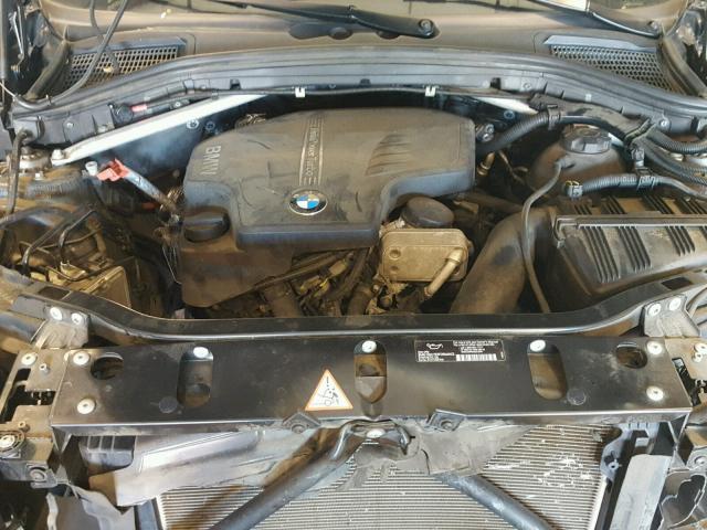 5UXWX9C57D0A13479 - 2013 BMW X3 XDRIVE2 GRAY photo 7