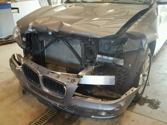 5UXWX9C57D0A13479 - 2013 BMW X3 XDRIVE2 GRAY photo 9