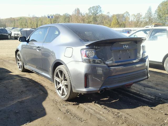 JTKJF5C70E3069682 - 2014 TOYOTA SCION TC 灰色 照片 3