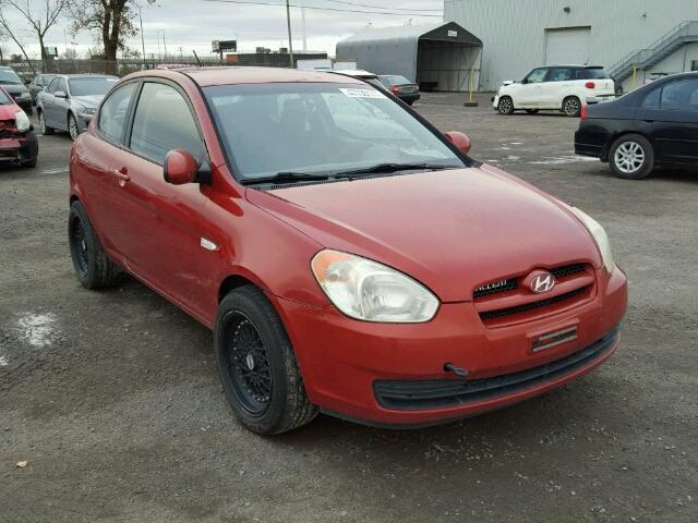 KMHCN35C57U027616 - 2007 HYUNDAI ACCENT BAS ORANGE photo 1