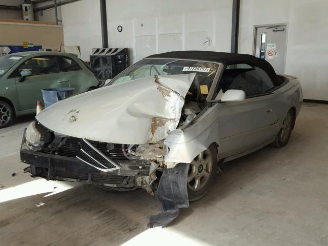 2T1FF22P7YC407751 - 2000 TOYOTA CAMRY SOLA SILVER photo 2