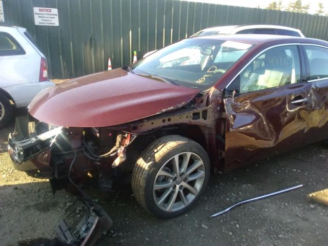 4T1BK1EB1EU099166 - 2014 TOYOTA AVALON BAS MAROON photo 9