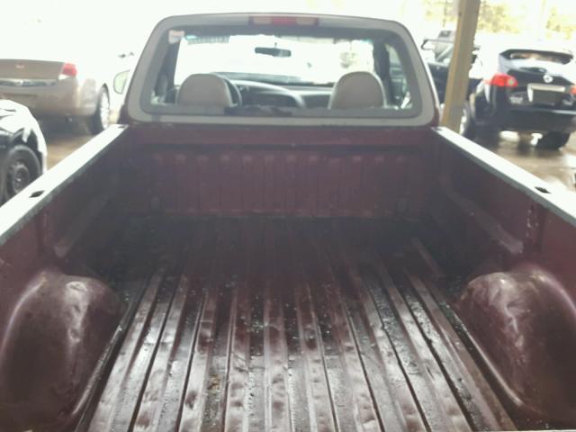 1FTDF17W9VLB88927 - 1997 FORD F150 RED photo 6