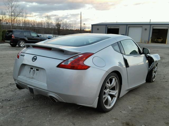 JN1AZ4EH8BM553008 - 2011 NISSAN 370Z BASE SILVER photo 4