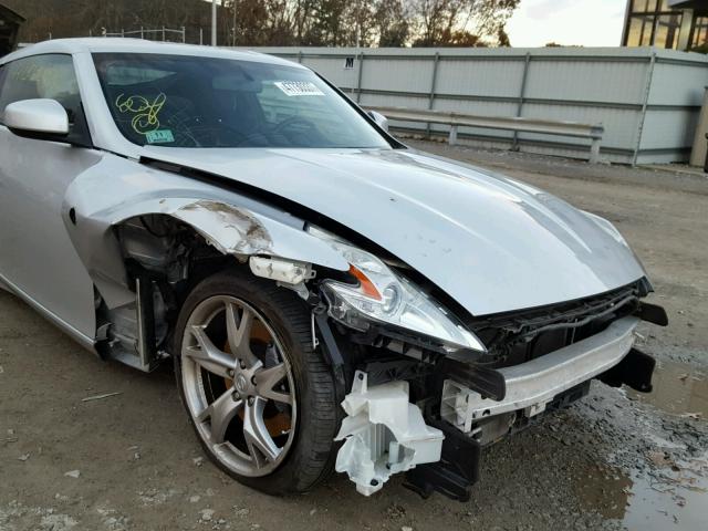 JN1AZ4EH8BM553008 - 2011 NISSAN 370Z BASE SILVER photo 9