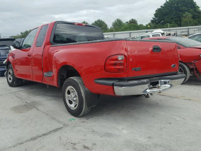 1FTRX07273KD83700 - 2003 FORD F150 RED photo 3