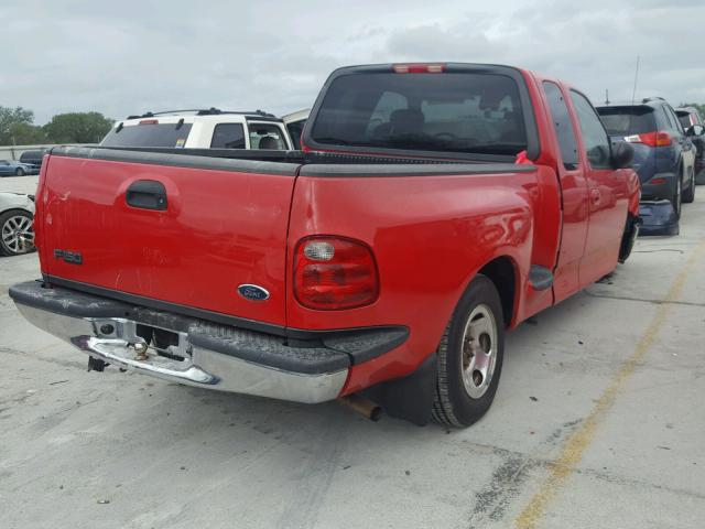 1FTRX07273KD83700 - 2003 FORD F150 RED photo 4