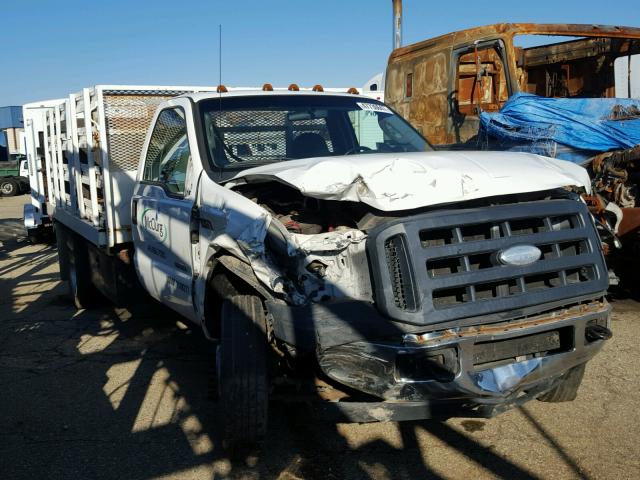 1FDXF46P87EB16449 - 2007 FORD F450 SUPER WHITE photo 1