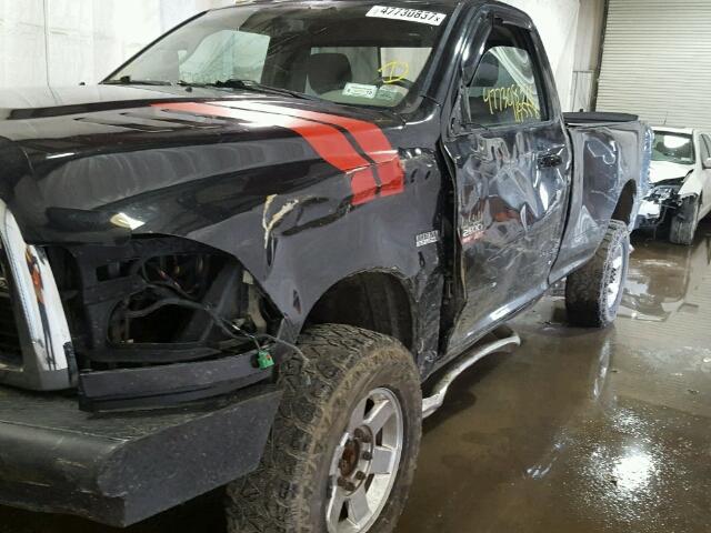3D7LT2ET3BG505506 - 2011 DODGE RAM 2500 BLACK photo 9