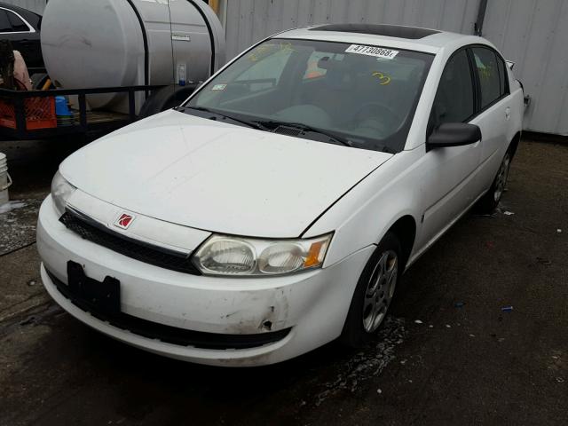 1G8AJ52F44Z220687 - 2004 SATURN ION LEVEL WHITE photo 2