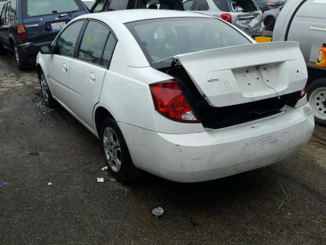 1G8AJ52F44Z220687 - 2004 SATURN ION LEVEL WHITE photo 3