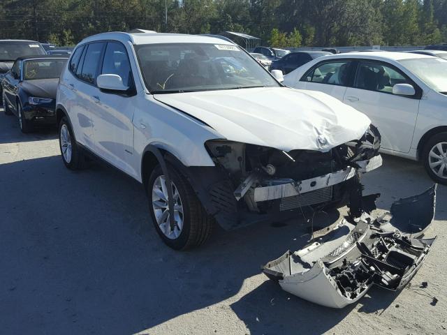 5UXWX9C56E0D09773 - 2014 BMW X3 XDRIVE2 WHITE photo 1