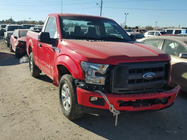 1FTMF1EP3HKE34778 - 2017 FORD F150 RED photo 1