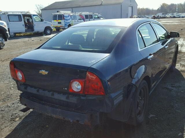 1G1ZG57B694223343 - 2009 CHEVROLET MALIBU LS ლურჯი ფოტო 4